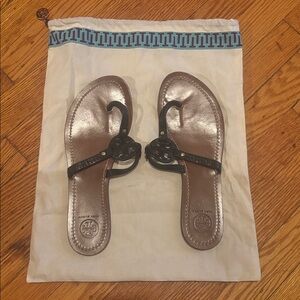 Tory Burch Black Sandals. Size 7.5.